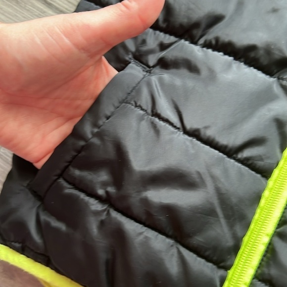 Nike Black and Gray with Neon Yellow Windbreaker Jacket Size 4T - Picture 3 of 9